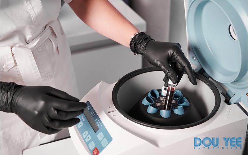 the picture of a lab centrifuge