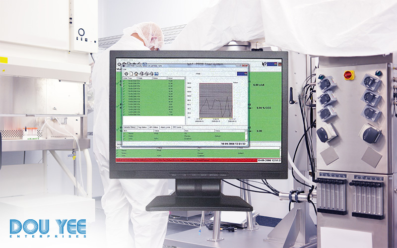 Someone operating a cleanroom